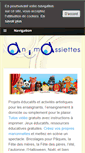 Mobile Screenshot of animassiettes.com